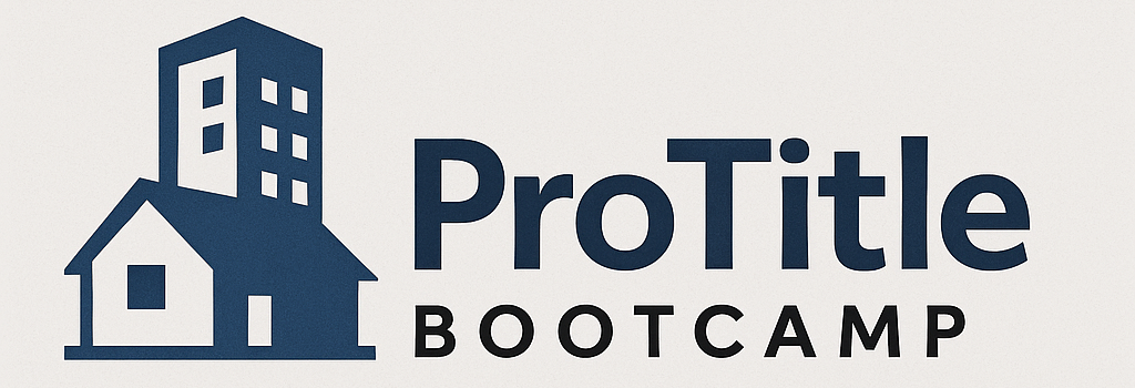 ProTitle Bootcamp logo ProTitle Bootcamp logo