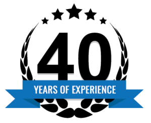 40 YEARS OF EXPERIENCE